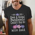 MSN Masters Science In Nursing Nurse Graduation 2022 Men's V-Neck T-Shirt