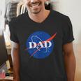 NASA Inspired DAD Meatball Men's V-Neck T-Shirt NASA Inspired DAD Meatball Men's V-Neck T-Shirt