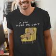 If You Need Me Don’t Introvert Capybara Sarcastic Men's V-Neck T-Shirt