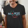 New Nurse Est 2018 T-Shirt Nursing School Graduation Men's V-Neck T-Shirt