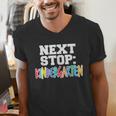 Next Stop Kindergarten Tshirt For Preschool Graduation Men's V-Neck T-Shirt