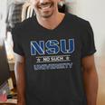 NSU No Such University High School Graduation Men's V-Neck T-Shirt