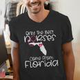 Nurse Florida RN CNA LPN Nursing Student Graduation Men's V-Neck T-Shirt