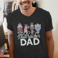 NUTCRACKER DAD Fun Christmas Ballet Parent Meme Men's V-Neck T-Shirt