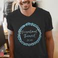 Occupational Therapy Grad School Graduation Therapist Men's V-Neck T-Shirt