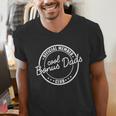 Official Member Cool Bonus Dads Club Dad Father's Day Men's V-Neck T-Shirt Official Member Cool Bonus Dads Club Dad Father's Day Men's V-Neck T-Shirt