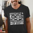 Officially a Junior Future Class Of 2027 Senior Graduation Men's V-Neck T-Shirt