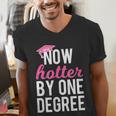 One Degree Hotter Class Of 2018 Graduation T-Shirt Men's V-Neck T-Shirt