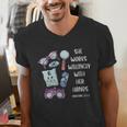 OptometryOphthalmology Eye Doctor Tee Optician Graduation Men's V-Neck T-Shirt