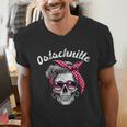 Ostschnitte East Germany DDR Ossi Nostalgia Vintage Retro Men's V-Neck T-Shirt