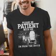 Patient With Me I'm From The 1900s Oregon Vintage Men's V-Neck T-Shirt