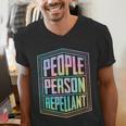 People Person Repellant Antisocial Introvert Men's V-Neck T-Shirt People Person Repellant Antisocial Introvert Men's V-Neck T-Shirt