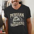 Persian Cat Dad Persian Cats Persian Cat Lover Men's V-Neck T-Shirt
