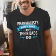 Pharmacy Graduation Pharmacist Pharmd Parent Grad Dad Brag Men's V-Neck T-Shirt