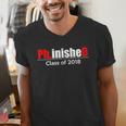 Phinished PhD Graduation T-Shirt For Men And Women Men's V-Neck T-Shirt