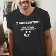 Can I Play Soccer Now Graduation T-Shirt Men's V-Neck T-Shirt