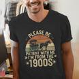Please Ne Patient With Me I'm From The 1900s Men's V-Neck T-Shirt
