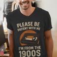 Please Be Patient I'm From The 1900s – Vintage Tape Men's V-Neck T-Shirt