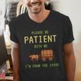 Please Be Patient With Me I'm From The 1900s Born 90s Men's V-Neck T-Shirt