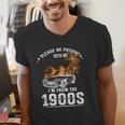Please Be Patient I'm From The 1900s Classic Car Men's V-Neck T-Shirt Please Be Patient I'm From The 1900s Classic Car Men's V-Neck T-Shirt