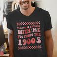 Please Be Patient With Me I'm From The 1900s Cute Boho Mom Men's V-Neck T-Shirt Please Be Patient With Me I'm From The 1900s Cute Boho Mom Men's V-Neck T-Shirt