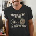 Please Be Patient With Me I'm From The 1900s Gamer Men's V-Neck T-Shirt