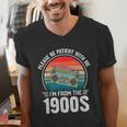 Please Be Patient With Me I'm From The 1900s Music Men's V-Neck T-Shirt