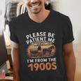 Please Be Patient With Me I'm From The 1900s Old Men's V-Neck T-Shirt Please Be Patient With Me I'm From The 1900s Old Men's V-Neck T-Shirt