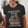 Please Be Patient With Me I'm From The 1900s Photographer Men's V-Neck T-Shirt