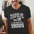 Please Be Patient With My I'm From The 1900s Retirement Men's V-Neck T-Shirt