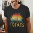 Please Be Patient To Me I'm From The 1900s Retro Vintage Men's V-Neck T-Shirt