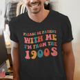 Please Be Patient With Me I'm From The 1900s Trendy Boho Men's V-Neck T-Shirt Please Be Patient With Me I'm From The 1900s Trendy Boho Men's V-Neck T-Shirt