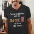 Please Be Patient With Me I'm From The 1900s Video Tape Men's V-Neck T-Shirt