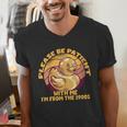 Please Be Patient I'm From The 1900s Vintage Toy Duck Men's V-Neck T-Shirt