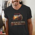 Please Be Patient With Me I'm From The 1900s Vintage Turkey Men's V-Neck T-Shirt