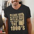 Please Be Patient With Me I'm From The 1900s Womens Shirt Men's V-Neck T-Shirt