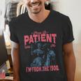 Please Be Patient-With Me I'm From The 1900s Western Outfit Men's V-Neck T-Shirt