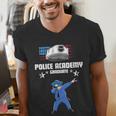 Police Academy Graduate Shirt Police Academy Graduation Gift Men's V-Neck T-Shirt