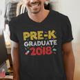 Pre-K Graduate Grad 2018 Graduation Shirt Men's V-Neck T-Shirt