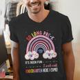 Pre k Graduation Class 2025 Graduate Pre-k Rainbow Girls Men's V-Neck T-Shirt
