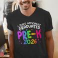 Pre-K Graduation Class Of 2026 Pre-K Graduated 2026 Men's V-Neck T-Shirt