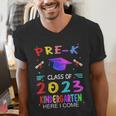 Pre-k Graduation Pre Kindergarten Class Of 2023 Boys Girls Men's V-Neck T-Shirt