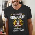 Pre K Graduation Shirt 2019 PreSchool Graduate Toddler Men's V-Neck T-Shirt