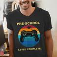 Pre-School Level Complete Graduation Video Gamer PreschoolMen's V-Neck T-Shirt