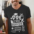 Preschool 2022 Graduate Pandemicstyle Prek3 Prek4 Graduation Men's V-Neck T-Shirt