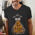 Prom Dress Prom Night Graduation Men's V-Neck T-Shirt