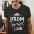 Prom Squad 2026 Graduation Friends Men's V-Neck T-Shirt