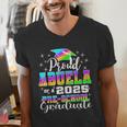 Proud Abuela Of Preschool Graduate 2025 Graduation Men's V-Neck T-Shirt