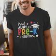 Proud Aunt Of A Pre-K 2025 Graduate Class Of 2025 Graduation Men's V-Neck T-Shirt