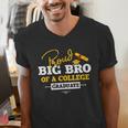 Proud Big Bro Of a College Graduate Graduation Grad Men's V-Neck T-Shirt